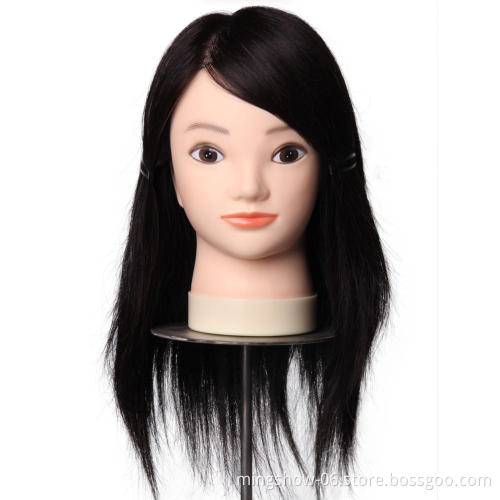 Professional Hair Hairdressing Training Practice Mannequin Practice Head Salon Women Hairdresser Styling Head Mold Training